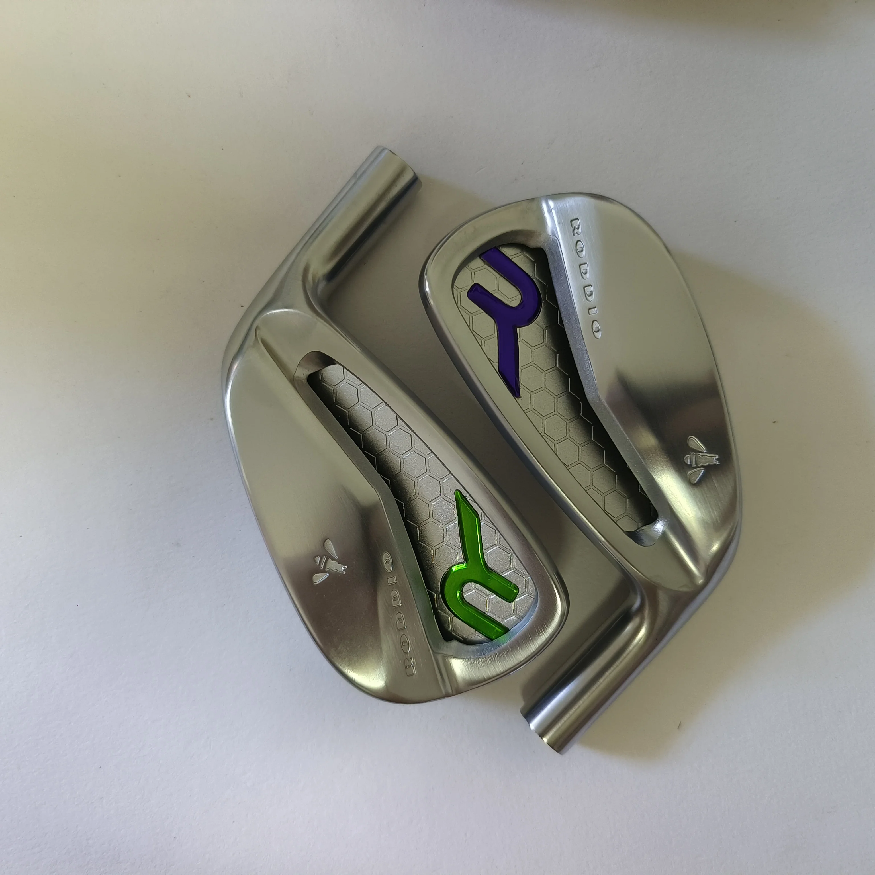 JUNYUE Golf Set PC Forged Silver Club Head Colorfull  Logo Edition,Set of 5-P, Six in Total