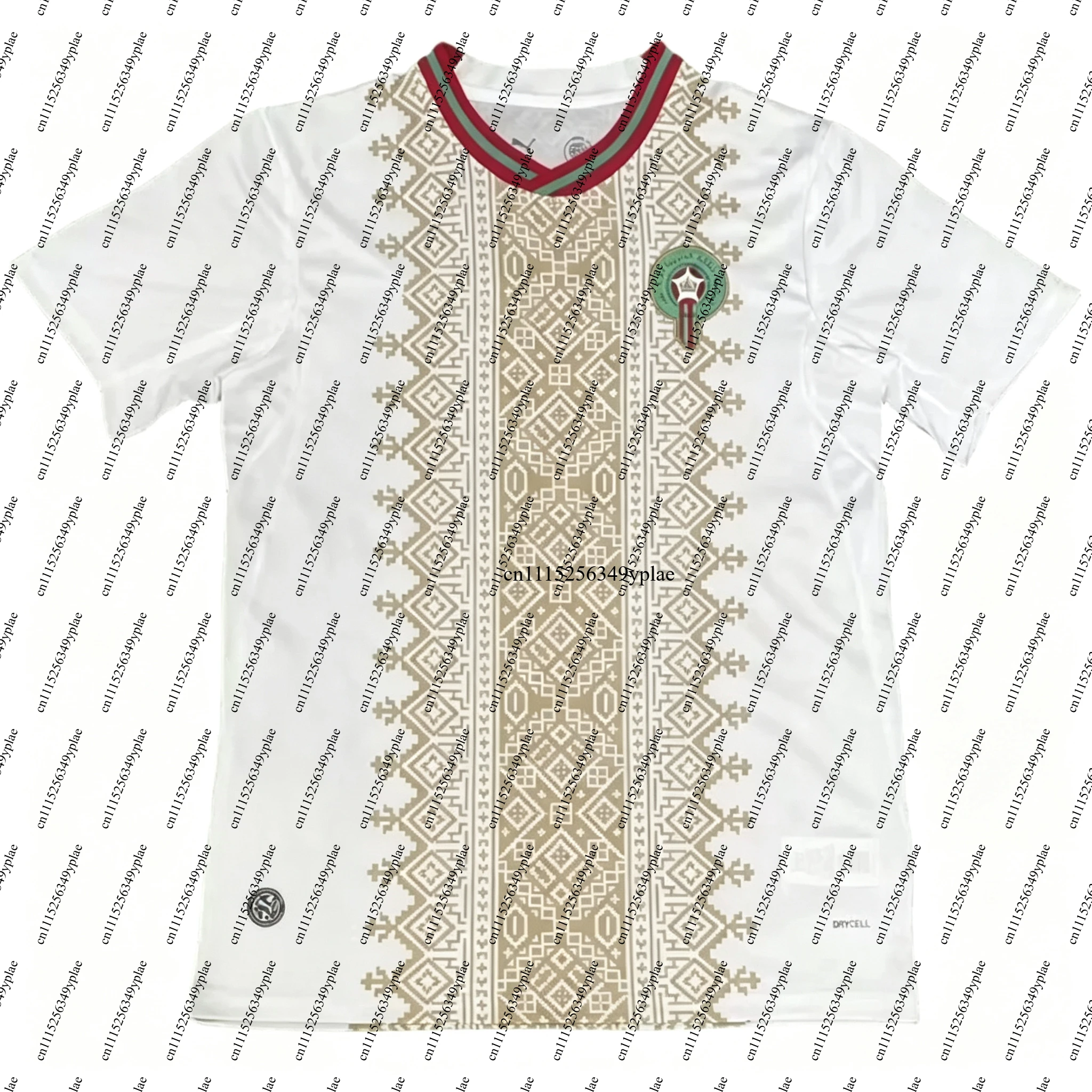 26 Morocco Away Fan Edition, 3D Printed Jersey Suitable for Sports and Leisure, Quick Drying, Comfortable To Wear