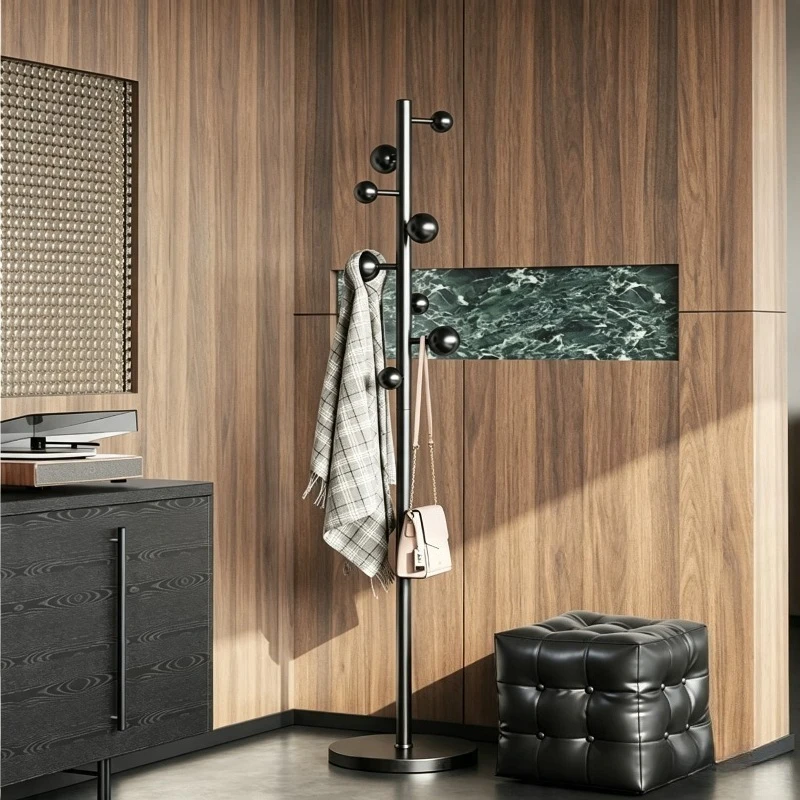 Metal Tree Clothing Rack Luxury Hangers Stand Designer Coat Rack Italian Cape Holder Perchero De Ropa Furniture Living Room