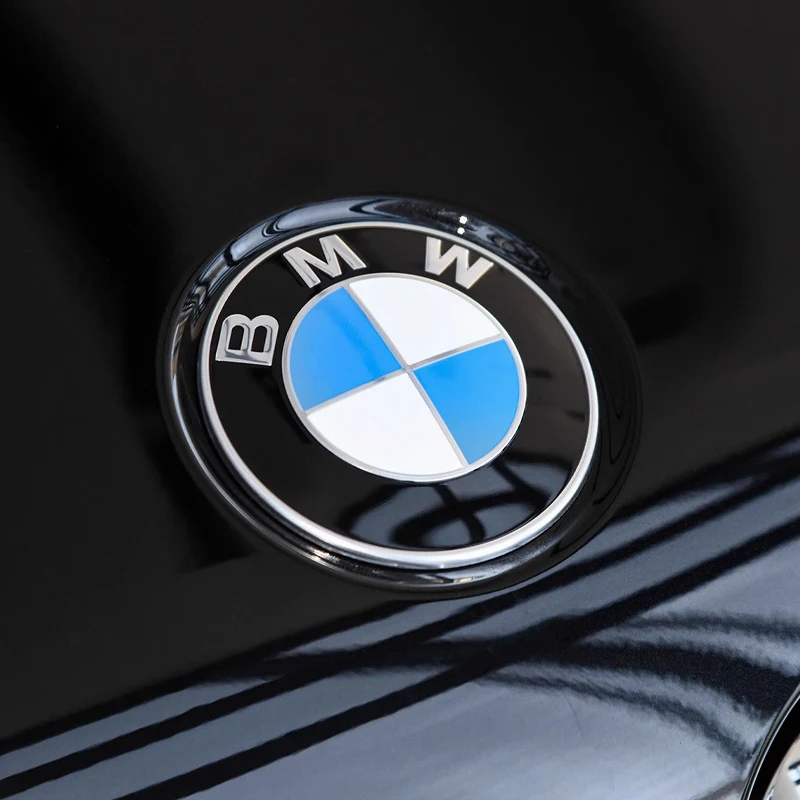 1pcs 82mm 74mm Car Emblem Badge Hood Front Rear Trunk Logo For Bmw E46 E39 E38 E90 E60 Z3 Z4 X3 X5 X6 Auto Accessories