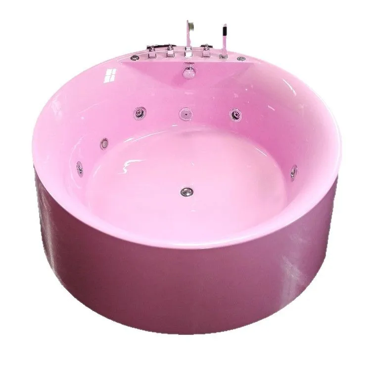 

Couple bathtub, acrylic freestanding double surf jacuzzi