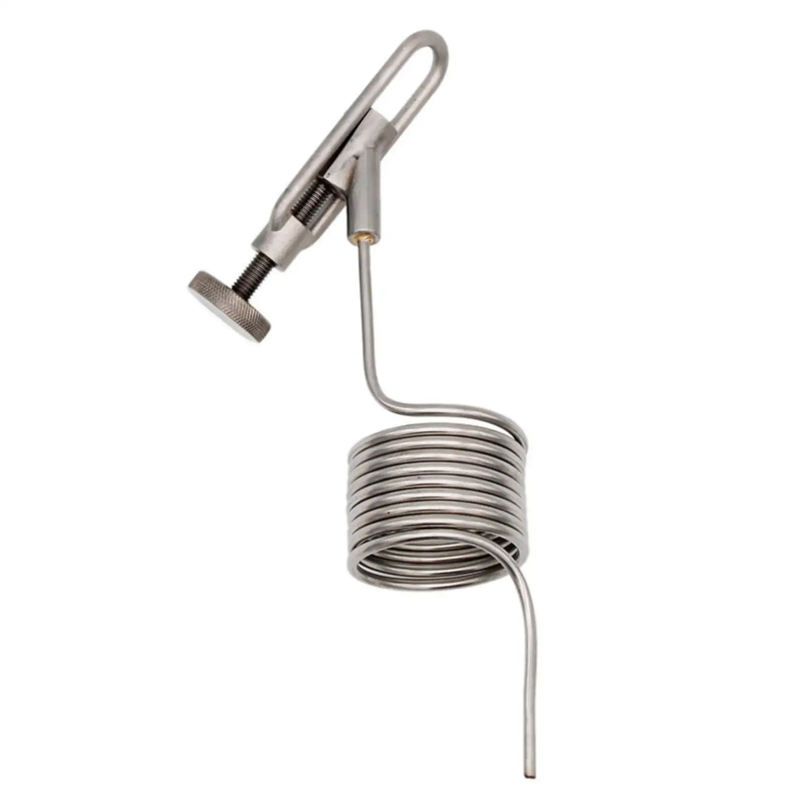 Sampling Coil with Clamp 304 Stainless Steel Sampling Coil Adjustable Accessory for, Homebrewers, Household Fermentation