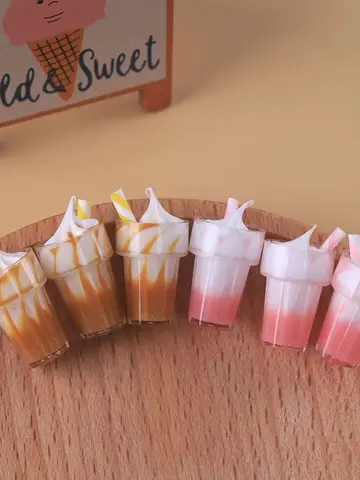 Миниатюрные стаканы для мороженого Snoedoll 1/12 3 шт.