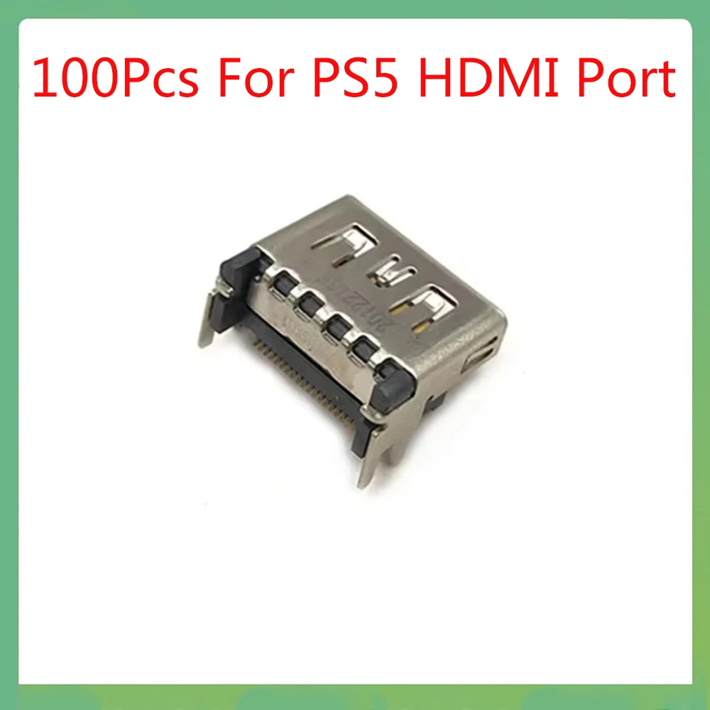 100Pcs For PS5 HDMI Port Original New Replacement For Sony Play Station 5 Console Socket Interface Socket Interface Connector