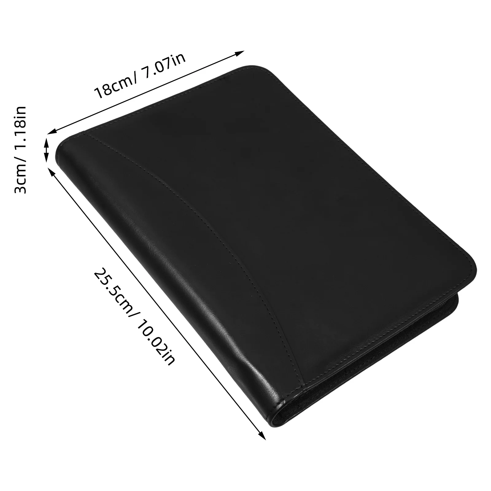 비즈니스 포트폴리오 폴더 지퍼 문서 정리함 전문가용 오피스 포트폴리오 바인더 비즈니스 문서 폴더