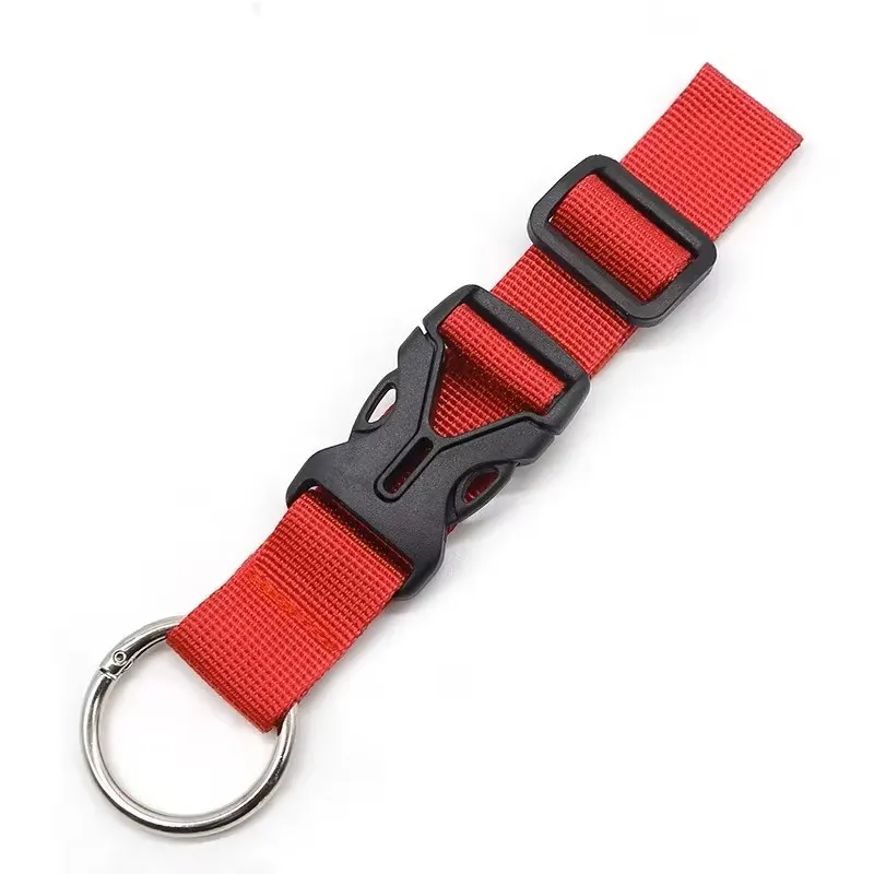 Gepäckzubehör Verstellbarer Rückenbin-Gurt mit Schnalle, Gepäckband, Rucksack-Nylon-Hängehaken, Aufhänge-Schnalle – Detail 3