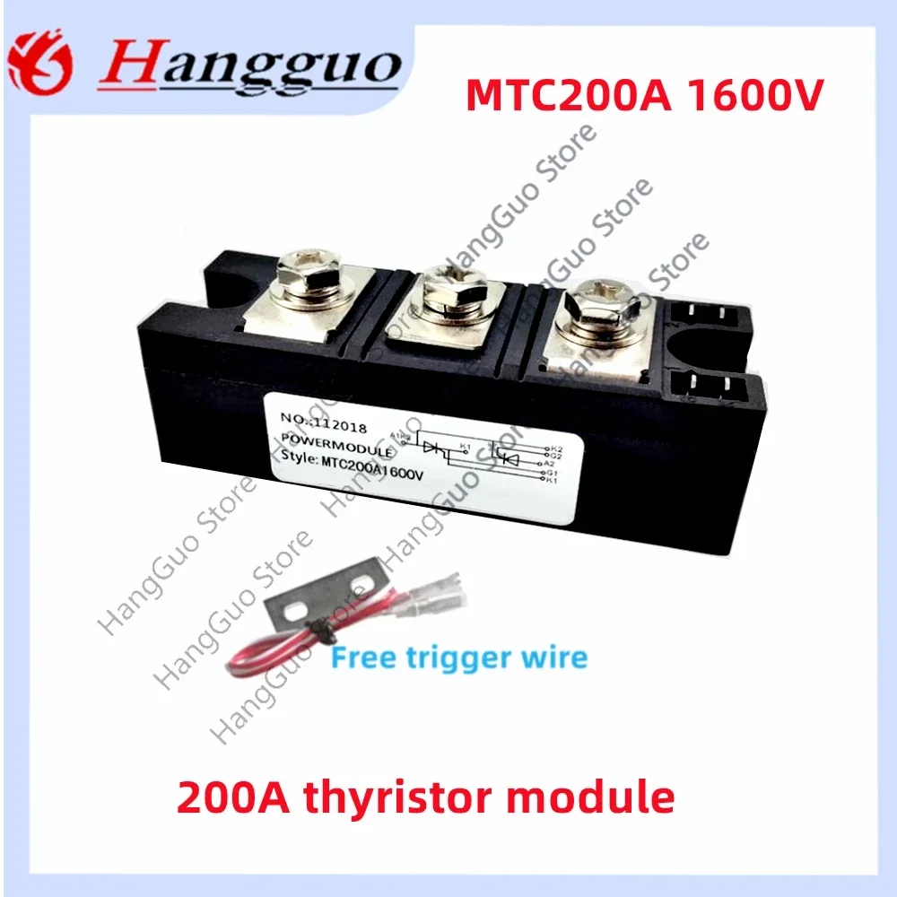 

Original MTC110A1600V thyristor module MTC 25A 40A 55A 70A 90A 110A135A 160A 220A 1600V thyristor module for contactless switch