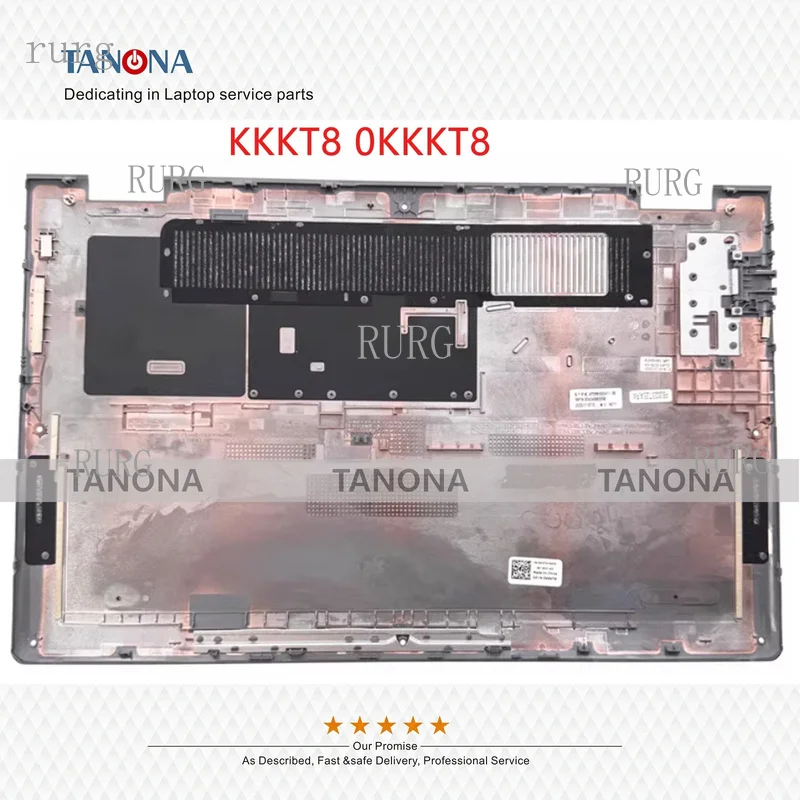 R+  Brand new 0KKT8 bottom cover for Dell Vostro 3530 3535, including the D-shaped protective cover and bottom shell