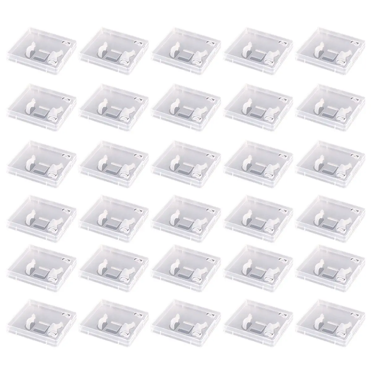 AC※▼●956-30pcs USB Flash Drive Boxes Protector Transparent Clear Storage Case Dustproof USB Stick Packaging for Memory Drives