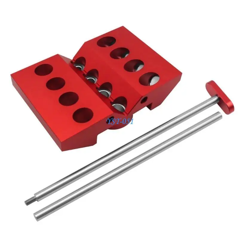 

E15A Woodworking Hole Angled Drill Guide and Extension Rods for Accurate Drilling and Extended Positioning