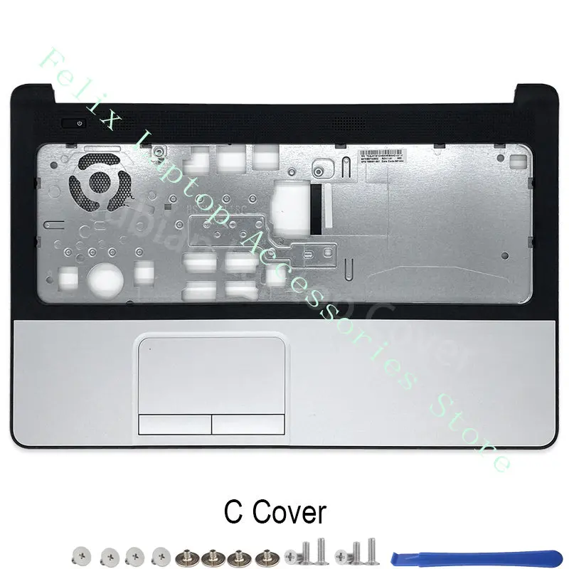 Imagem -04 - Laptop Lcd Tampa Traseira Moldura Frontal Panrest Caixa Inferior Caixa Superior da Carcaça hp Probook 350 g1 350 g2 355 g1 355 g2 758057001 Novo