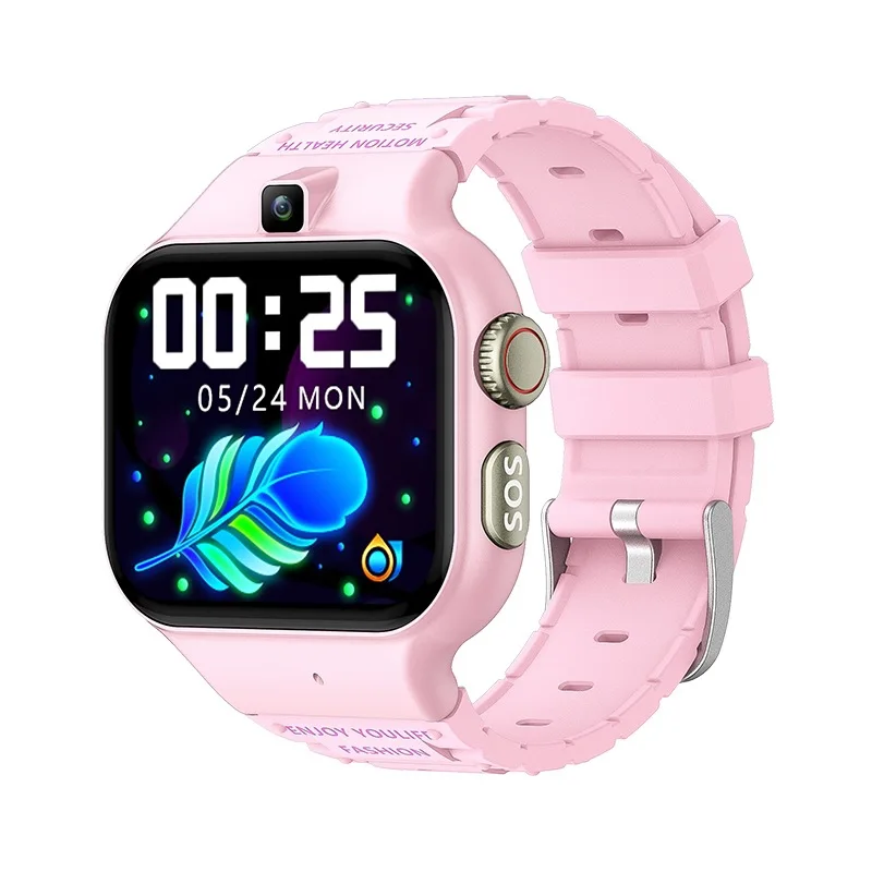 2023 New T8 children's smartwatch SOS card positioning smartwatch video call google 4G SIM Card