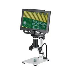 G1600 12MP 1-1600X 9inch LCD G1000/G5 10MP 1-1000X Zoom Video Microscope 16 Languages TF Storage Electornic Digital Magnifier