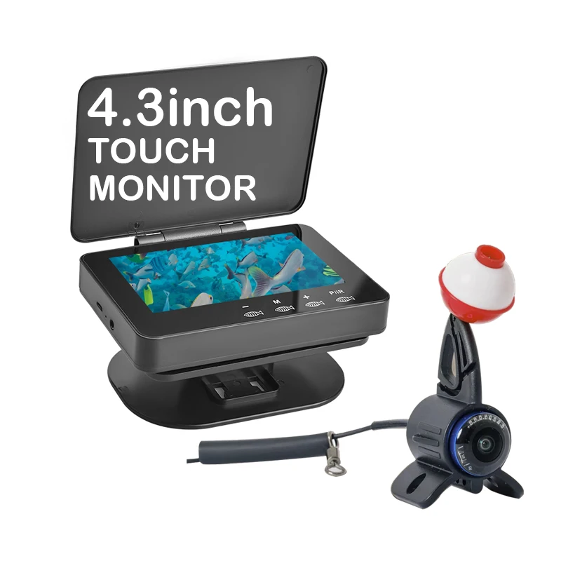 

4.3 inch high definition color display fishing camera with 20m underwater fish monitor waterproof IP68 suitable