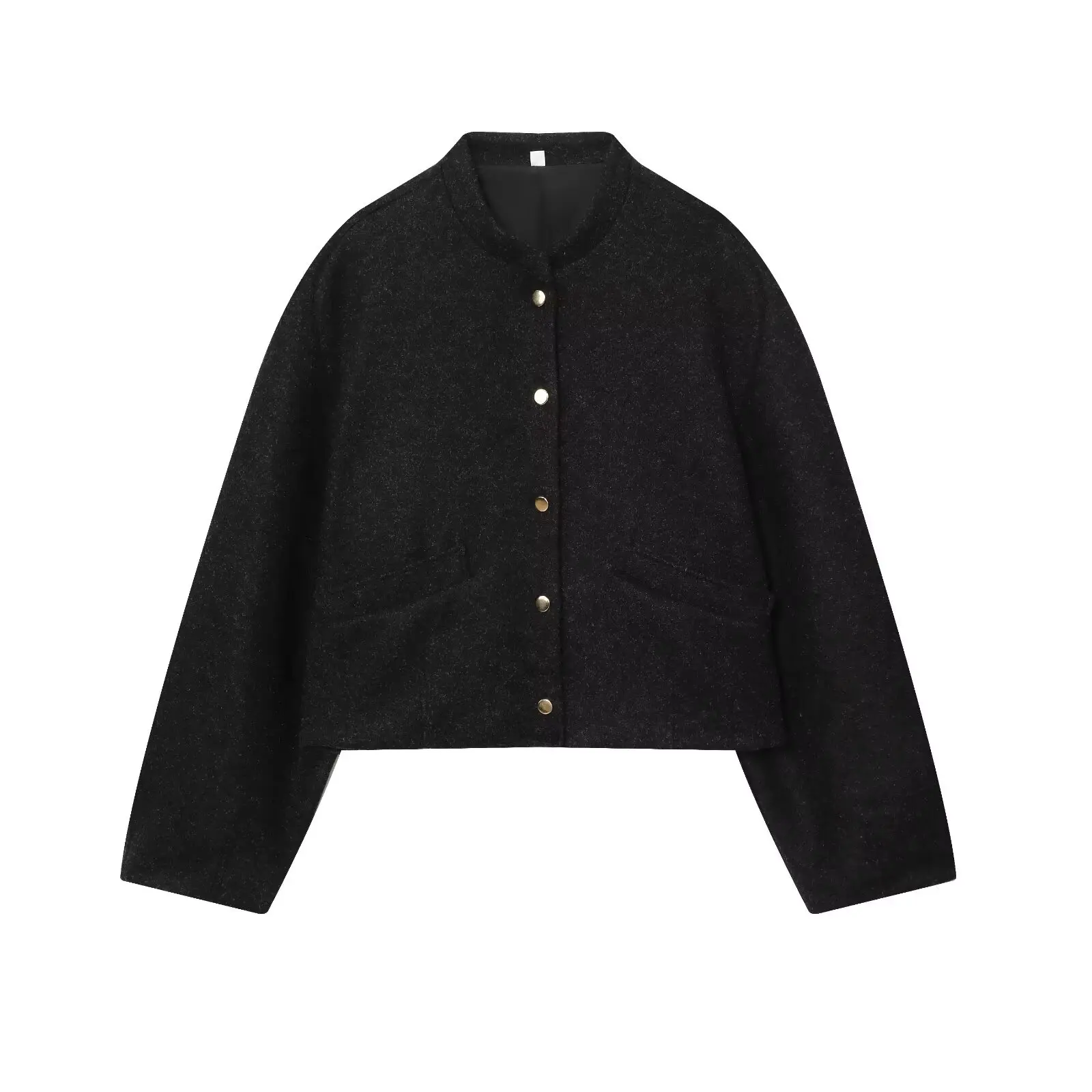 

2025 женская новая мягкая куртка-пилот с эластичным подолом в европейском и американском стиле, осенняя новая женская одежда, темперамент, простая e