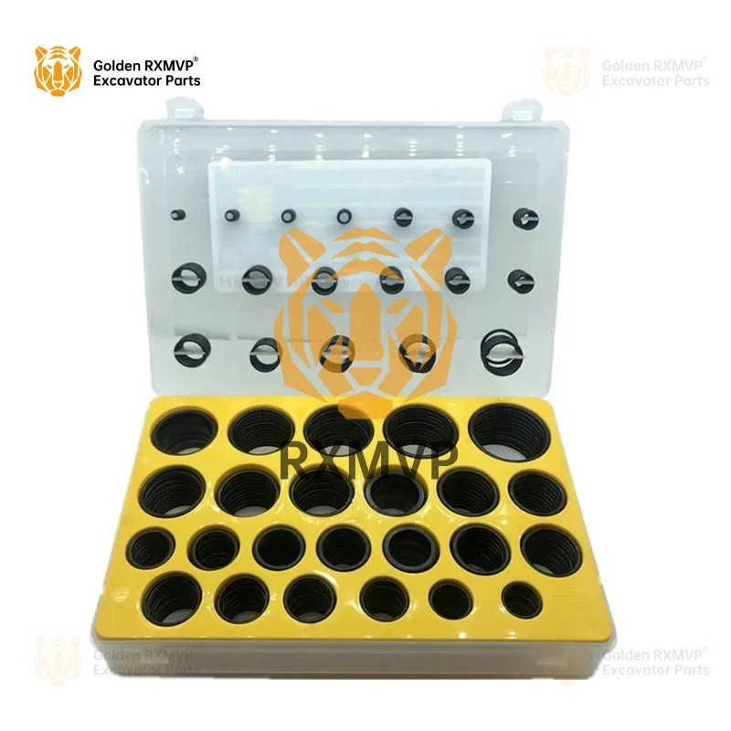 Excavator O-ring Seal Ring Repair Box Special Rubber Ring Excavator Parts For Caterpillar Cat 320b/312/320c