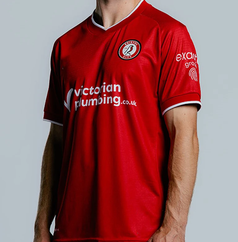 26_27 Season Bristol City Jersey 3D Printing Sports Leisure Quick-dry Outdoors Breathable Family Matching Clothing T-shirt