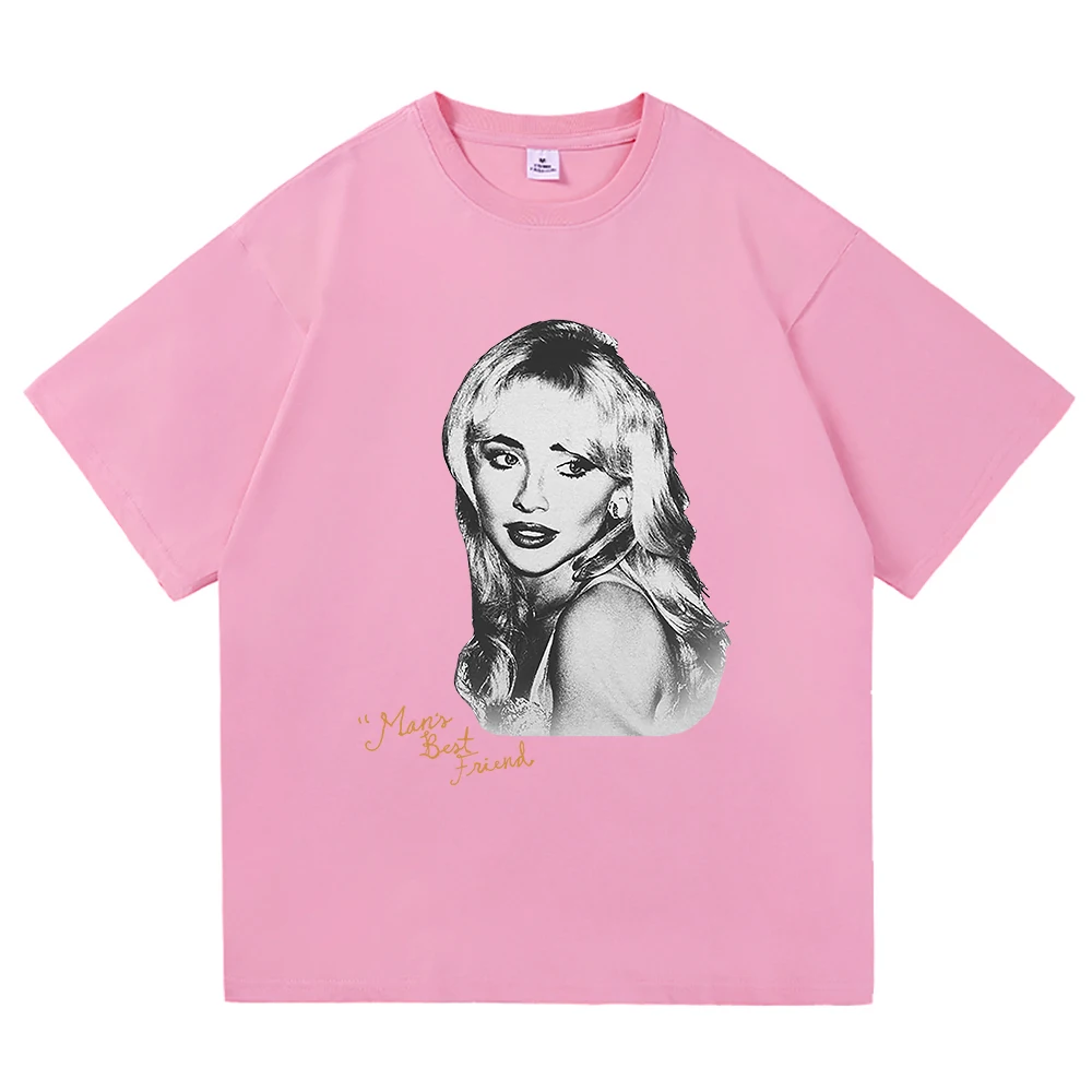 تي شيرت أفضل صديق للرجال 2025 سابرينا كاربنتر أوقات سريعة ملابس رجالية/نسائية Harajuku ملابس علوية عالية الجودة للهدايا تيشيرتات قطنية #4