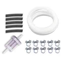 Car Truck Air Diesel Parking Heater Fuel Line + Fuel Filter + Connction Hose + Clip Kit For Webasto Eberspacher