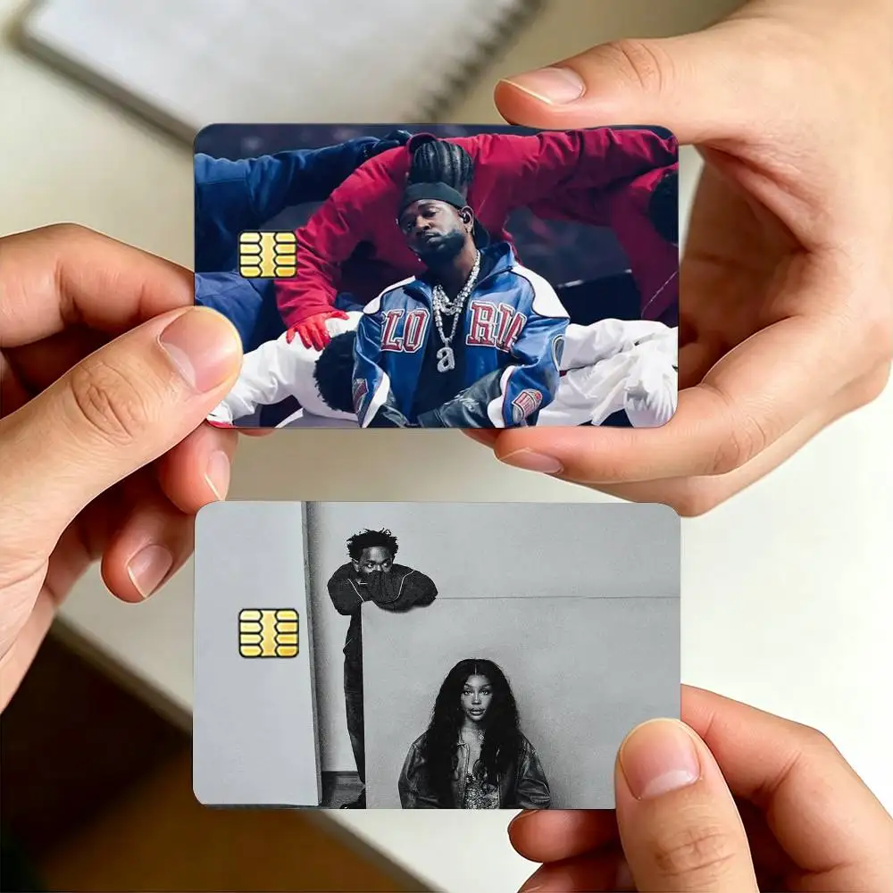 Hip Hop Rapper K-Kendrick Sticker Decoration Creative Bank Card Bus Metro Waterproof Sticker