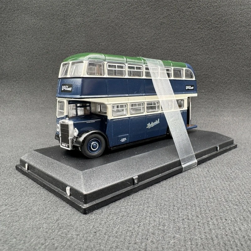 OXFORD 1/76 Skala Dwupiętrowy Autobus Metalowy Model Symulacyjny Statyczny Kolekcjonerski Dekoracja Prezent na Święta Zabawka Pamiątka