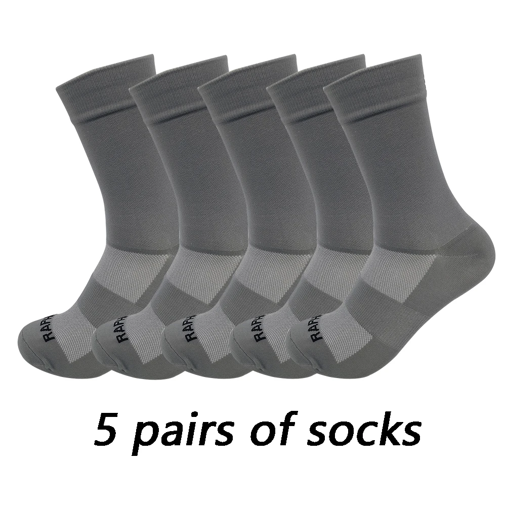 5 pairs of Cycling Socks Fast Dry Breathable Outdoor Sports Basketball Protect Feet Bike Running Football Sport Socks view 4