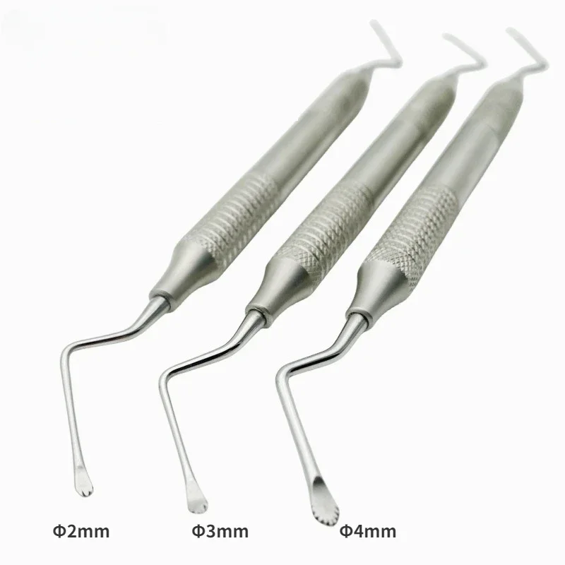 

Dental Jagged Curette Professional Implant Instrument Tools Stainless Steel Periodontal Bone Curette Implant Instrument Tools