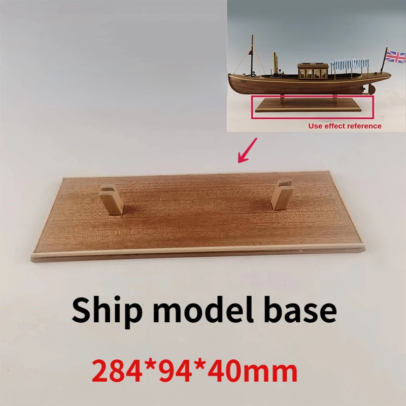 

Hobby Boat Model Base Wooden Pedestal Accessories Display Base Orson Board Display Stand