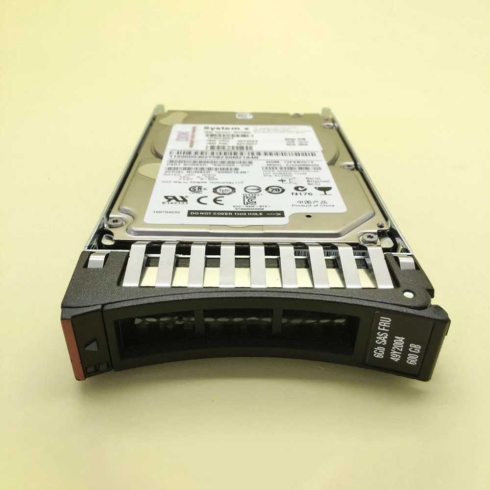 

For IBM Server Hard Disk 49Y2003 49Y2004 90Y8872 90y8873 HDD 600G 10K SAS 2.5" Hard Drive