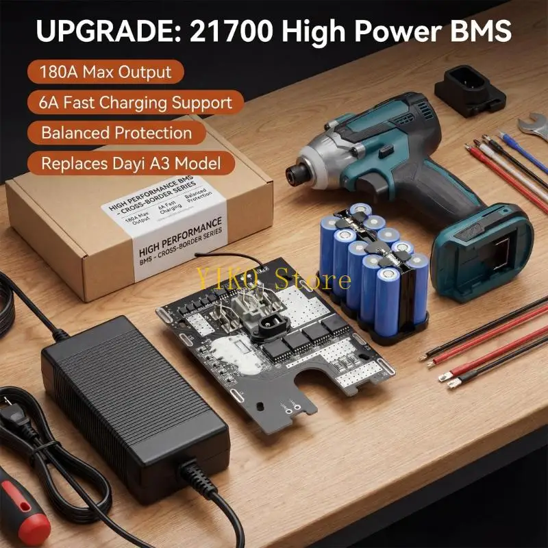 K32C 21700 Advanced 180A Efficient Charging Board Contains Balanced Safety Circuit