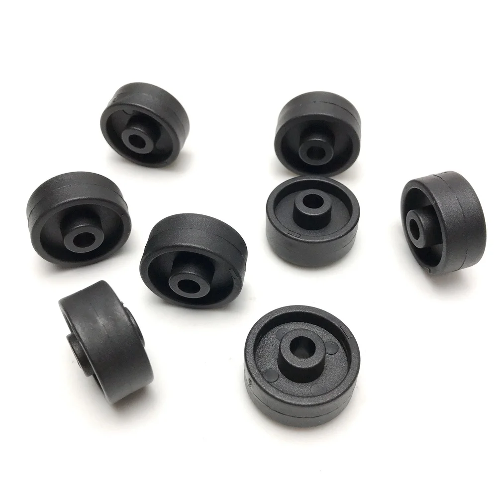 29mm Diameter Plastic Caster Wheels Compatible With Gym Machines Furniture & Toys Machine Parts Accessories
