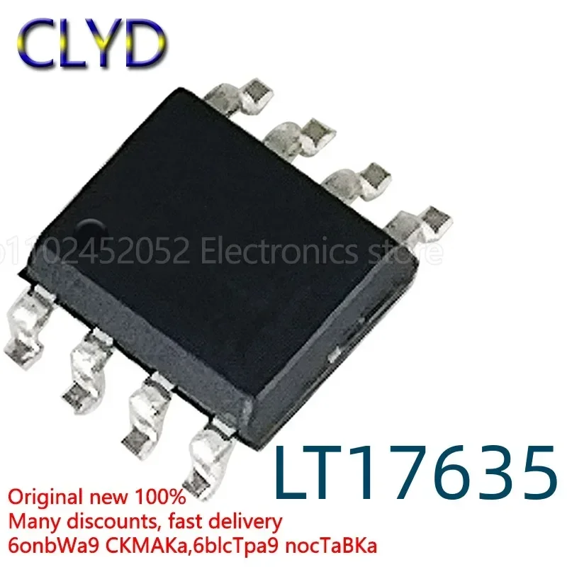 5PCS/LOT New and Original  LT17635 LT1763CS8-5.0 SOP8 patch LT1763CS8-5 5V low noise regulator