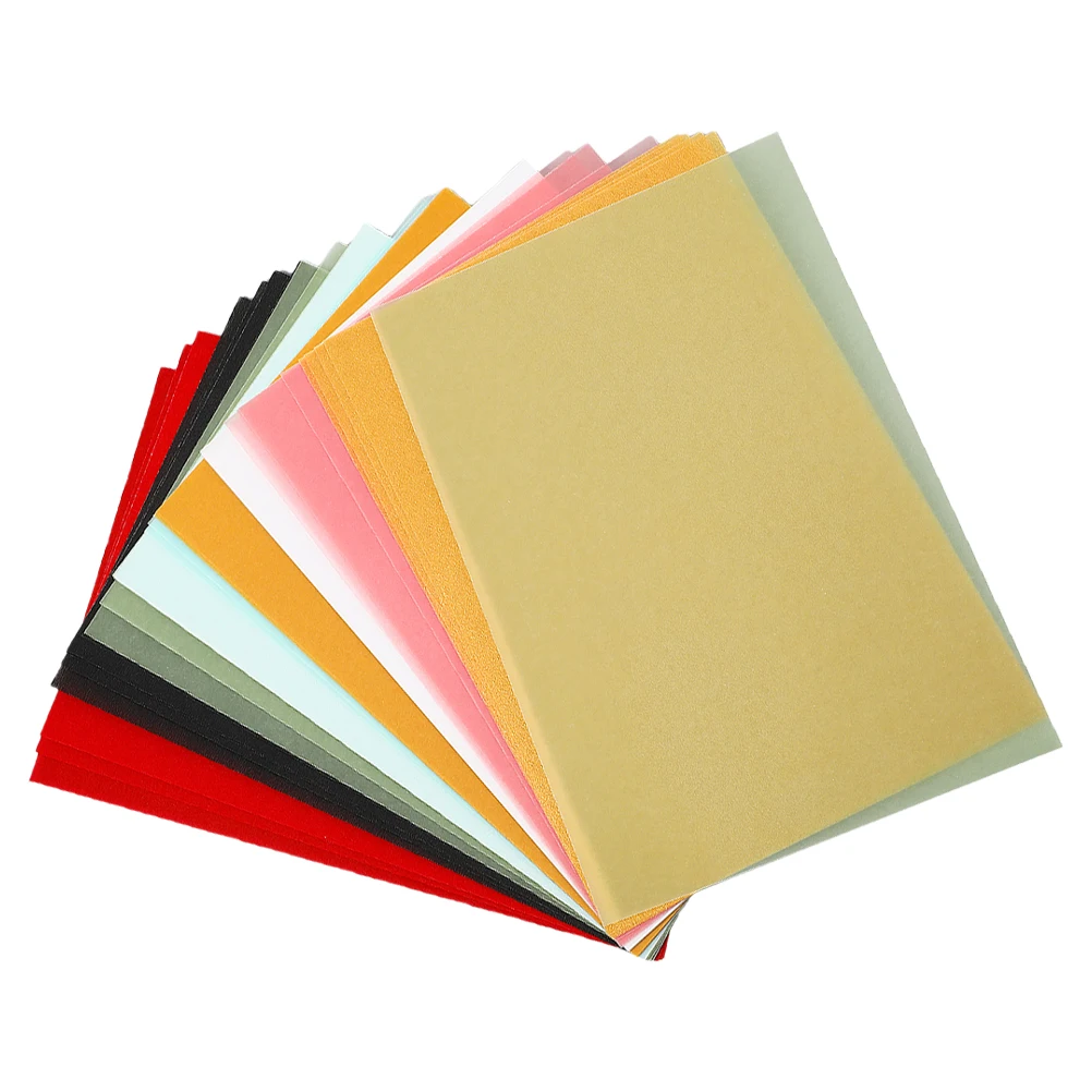 

100pcs Printable Tracing Paper Clear Sheets For Diy Greeting Cards Invitations Envelopes Smooth Translucent Surface