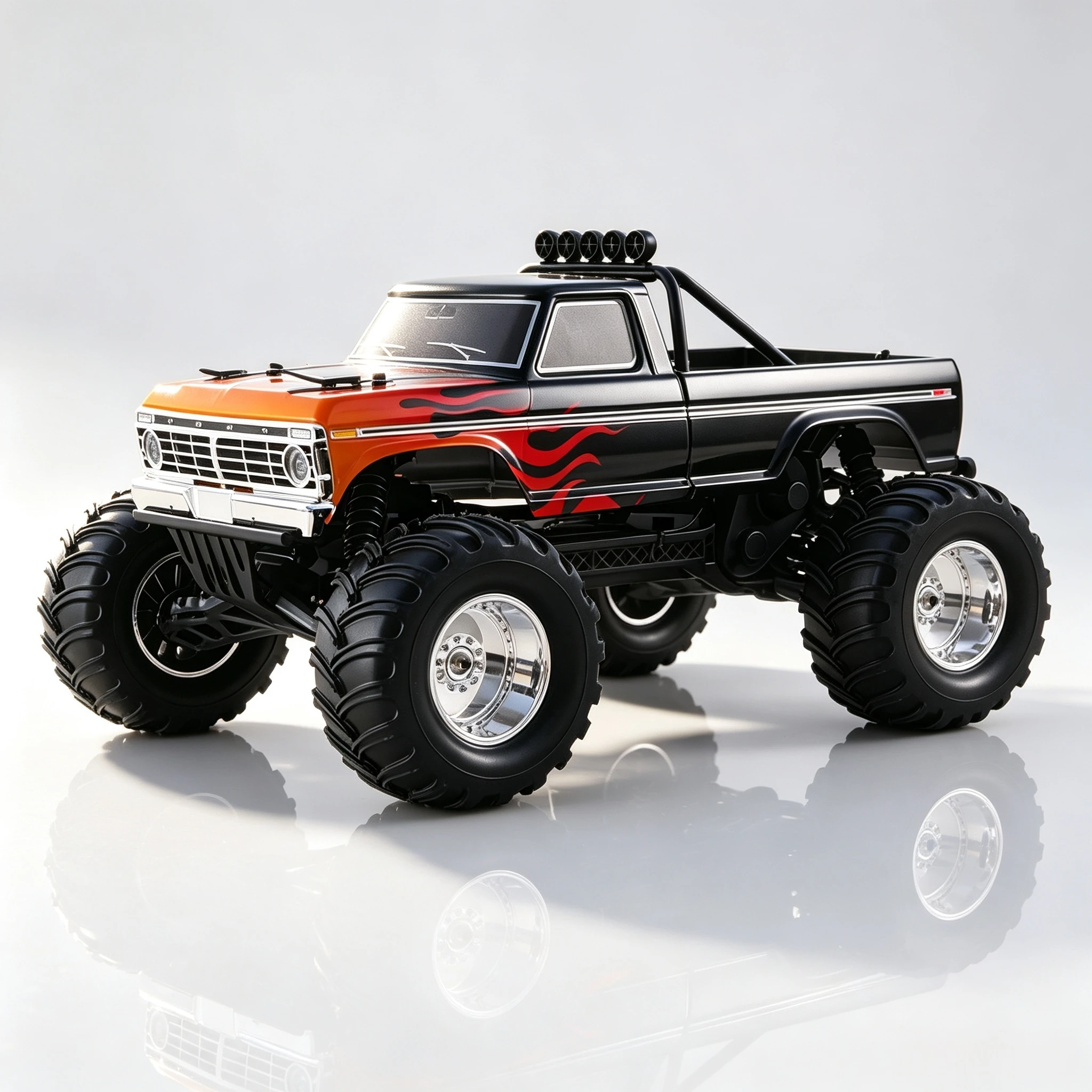 FMS Ford F100 Brushless 2WD Rear Drive RC Monster Truck 1 10 Scale High Speed Off Road Drift Model Car For Adult Hobbyists
