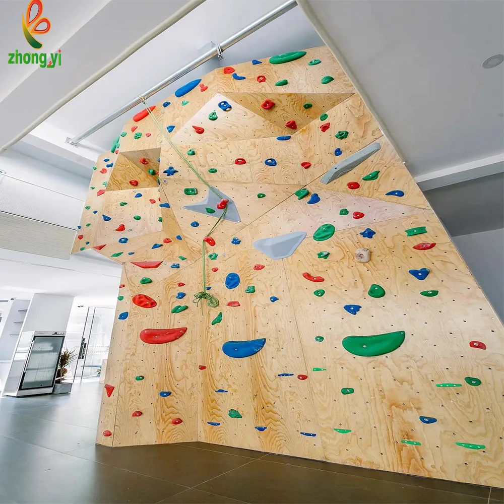 Custom Adventure Set Children Play Indoor Playground Climbing Walls Soft Rock Climbing Wall Equipment Professional Play Set