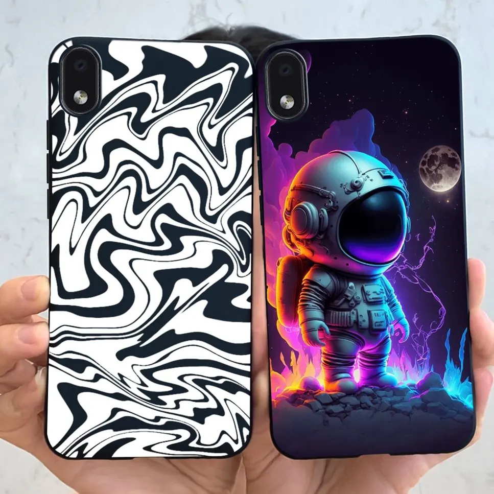 Cover For Samsung Galaxy A01 Core Case Cartoon Astronaut Soft Silicone Back Cover For Samsung A01Core M01 Core Bumper Phone Case