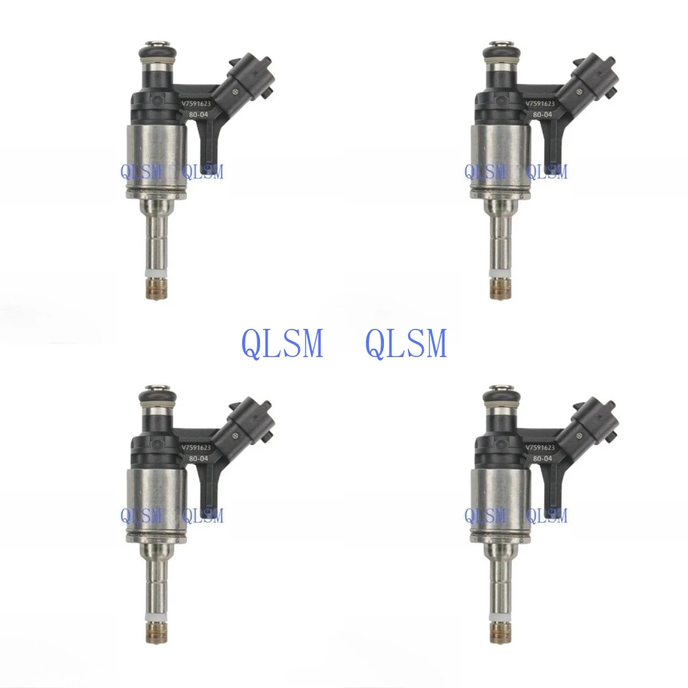 4Pcs Fuel Injectors OEM 0261500073 13538682350 7591623 For R55 R56 R57 R58 Cooper S & JCW Citroen V759162