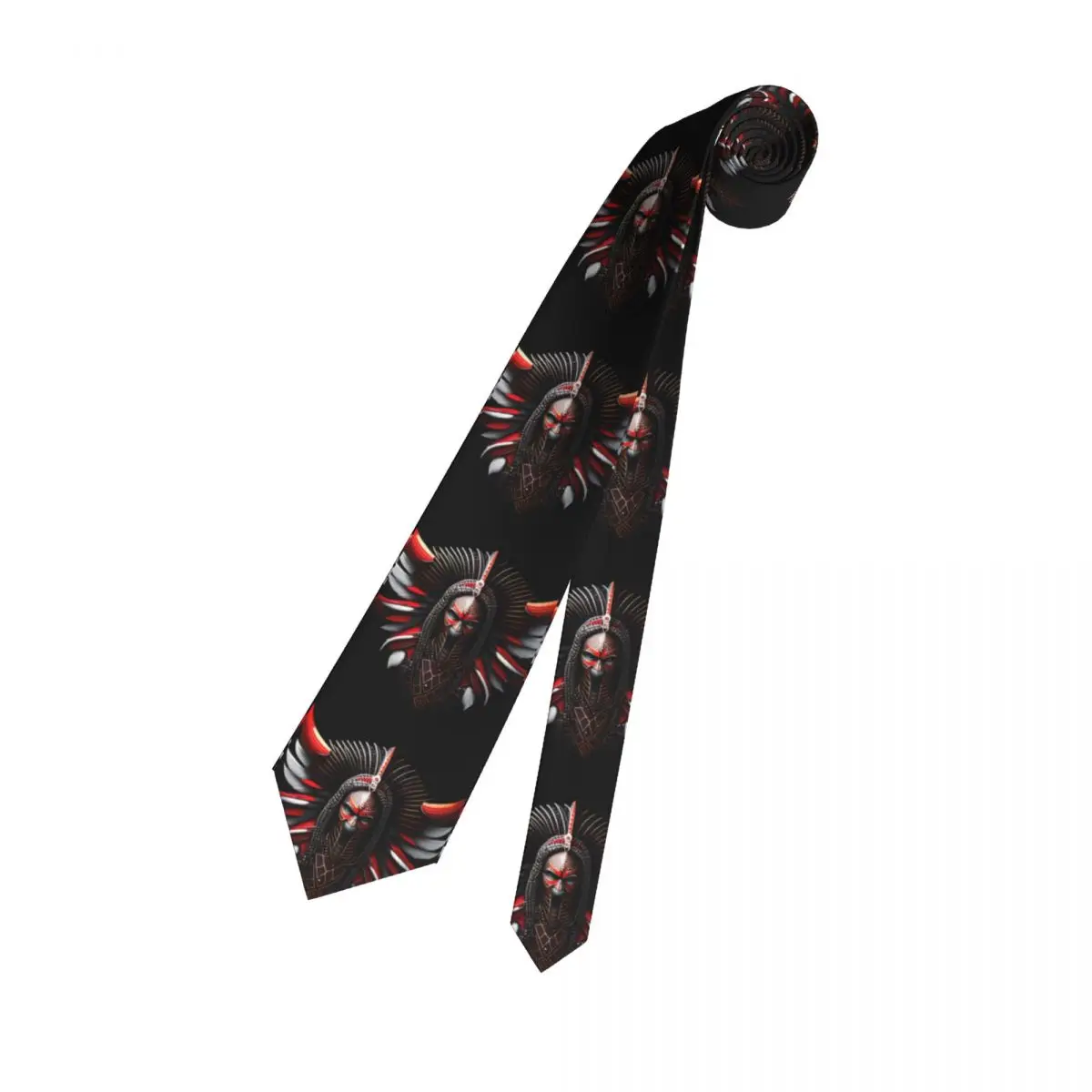 Formal African Ethnic Style Pattern Necktie for Men Personalized Silk Pattern Wedding Tie