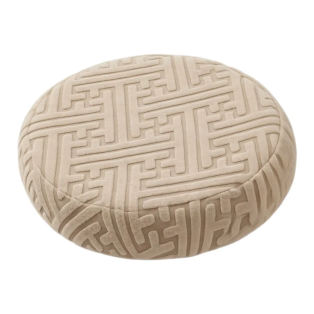 Chair Cover for Round Seating 30 36 cm Diameter Constructed for Long Term Use Against Dirt Spills and Pet Hair Accumulation