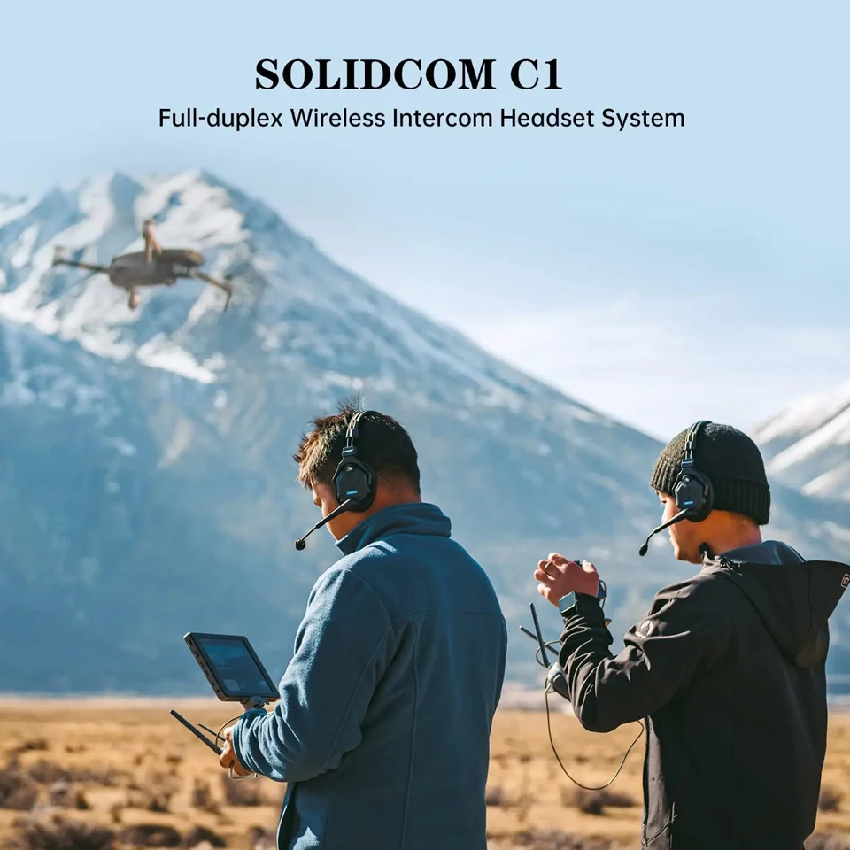 SYNCO Xtalk/Xpro/Xmax/Master 2.4GHz ワイヤレスムーブコントロール シングルイヤーヘッドセット リモートワイヤレスインターコムシステム 映画制作用