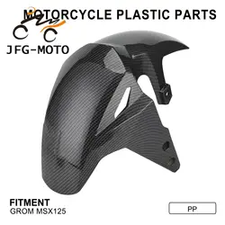Motorcycle Accessories Front Fender Front Mudguard PP Plastic Front Fender Cover Protection For HONDA GROM MSX125 MSX 125