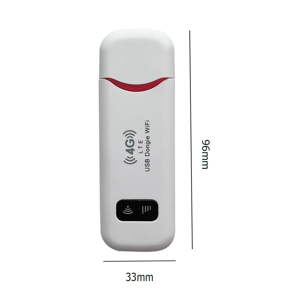 Routeur WiFi Mobile sans Fil avec Carte Réseau, Dongle Modem USB, EpiCard, Pocket, Hotspot pour le Bureau et la Maison, 4G Permanence, 150Mbps