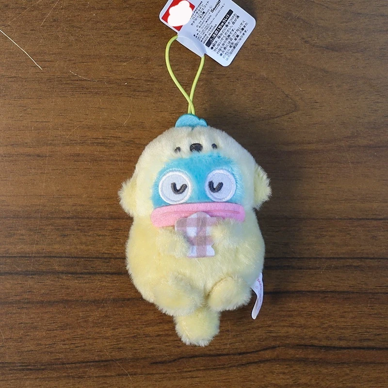 10cm lindo nutria pez feo Hangyodon adorno colgante muñeco de peluche medio pescador llavero bolsa accesorio juguete de dibujos animados regalos