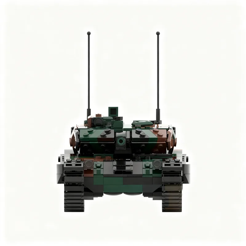 920 pièces de blocs de construction MOC Léopard, jouets d'architecture, idée créative de bricolage, briques, cadeaux d'anniversaire et de Noël pour enfants, éducation