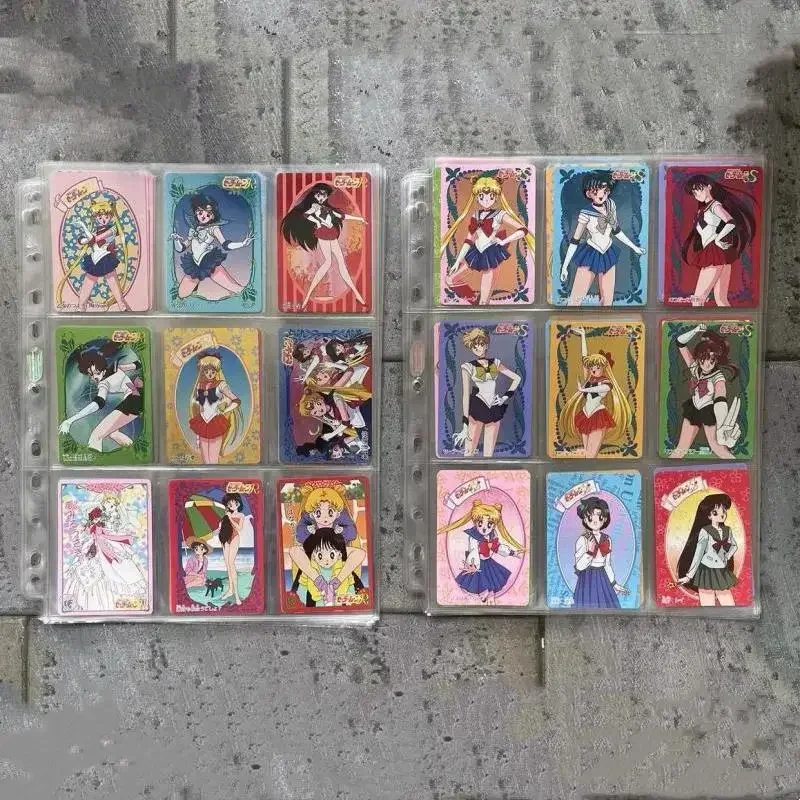 Sailor Moon Kaiou Michiru Tenoh Haruka Sailor Saturn Chibiusa Animes Game Characters Classic Series Collection Card Gifts Toys