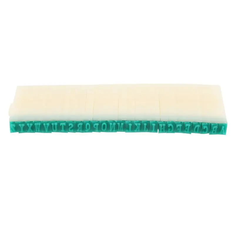 ✱Detachable 26-Letters English Alphabet Plastic Stamp Set