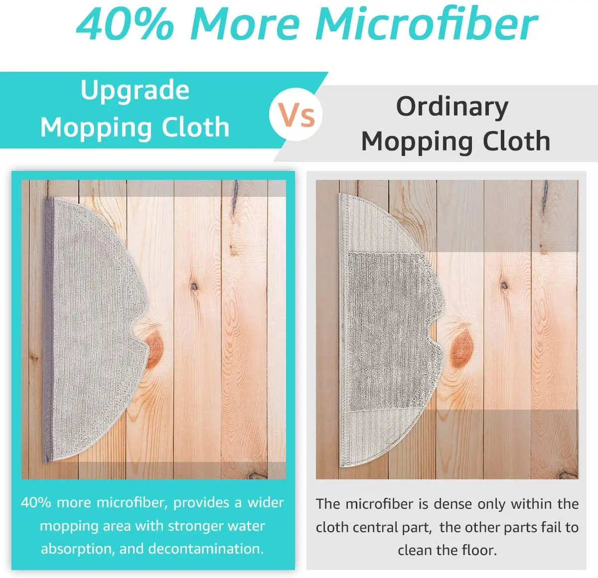 12pcs Xiao mi 천 Roborock S65 S55 S50 S51 S25 S4 Max S4 S45 Max E4 E3 E35 E25 E20 Mi 로봇 진공 청소기