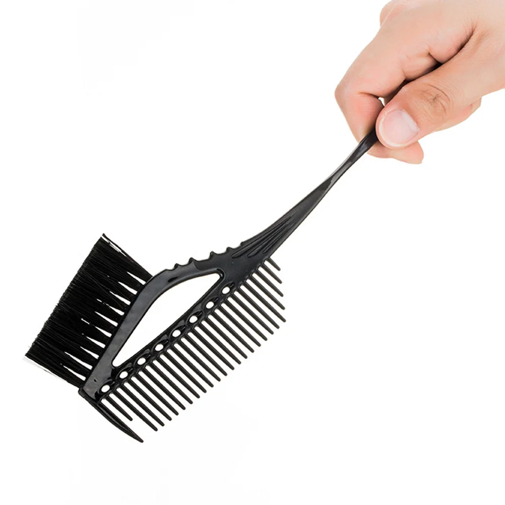 

1 Set 5pcs Hair Dyeing Tool Hair Dyeing Plate Hair Dyeing Hair Dyeing Supplies for Salon Barber (Black)