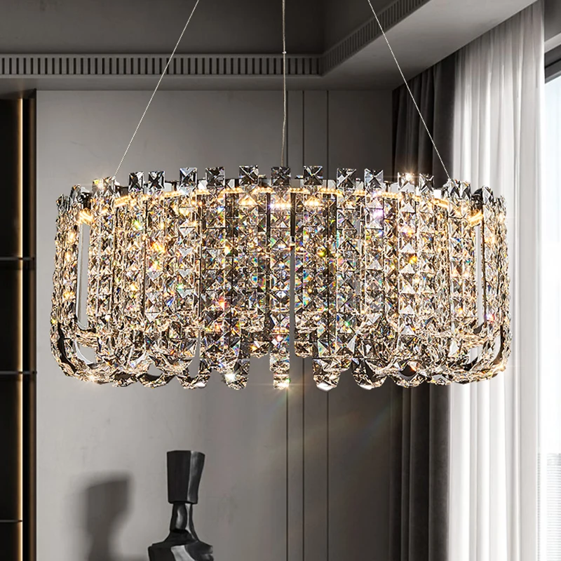 

Nordic home decoration luxurious crystal living room chandelier, dining room chandelier, ceiling light, indoor lighting fixture