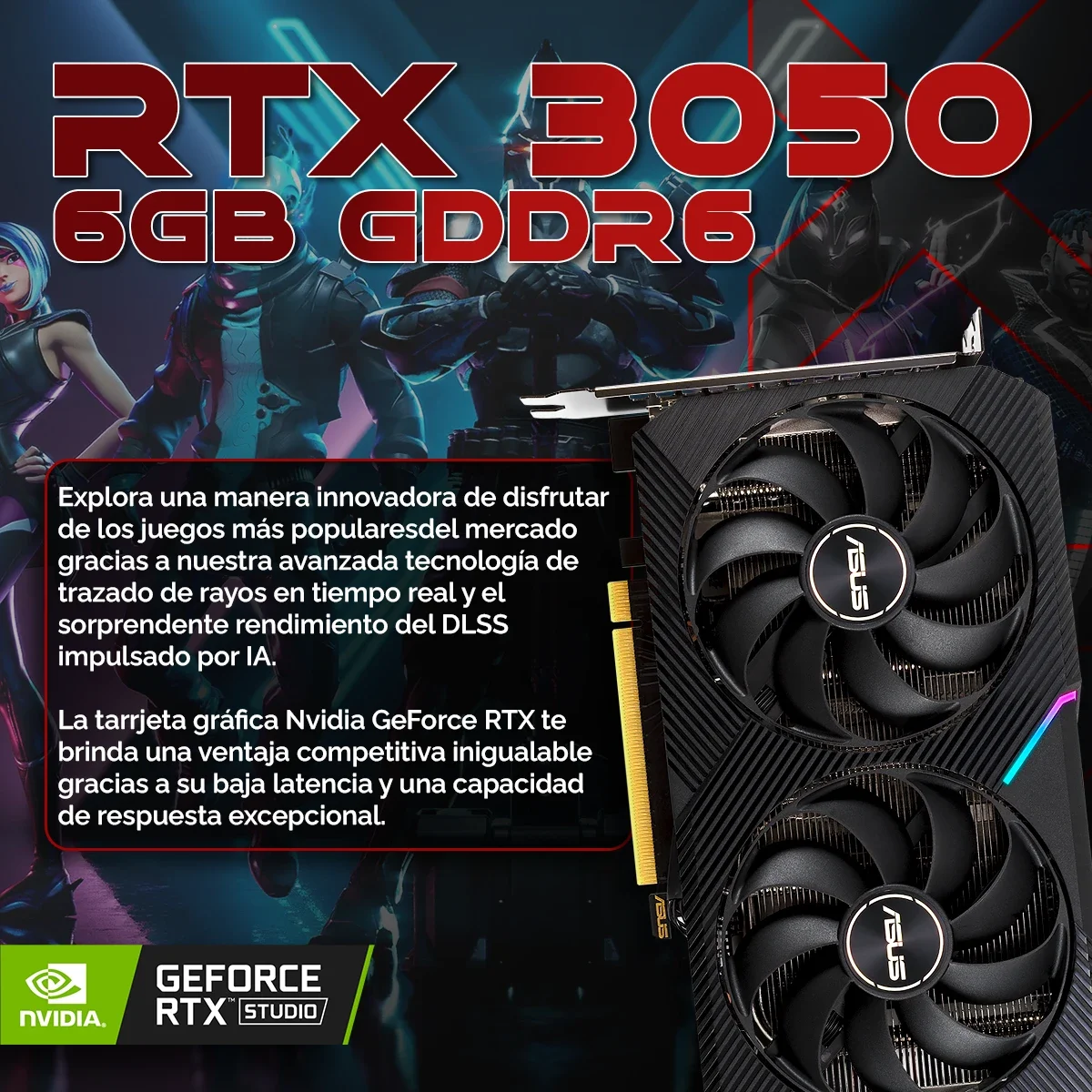 PC GAMING PC RACING INTEL CORE I3-10100F - 8GB DDR4 - 512GB SSD M.2 - GRAFICA RTX 3050 - WIFI - WINDOWS 11 PRO - PC Gamer desktop